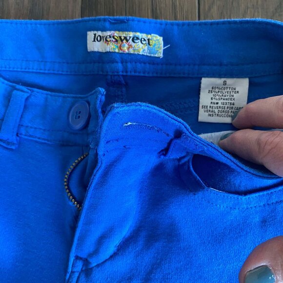 Junior's Size Small Colored Skinny Leg Jeggings - Picture 3 of 6